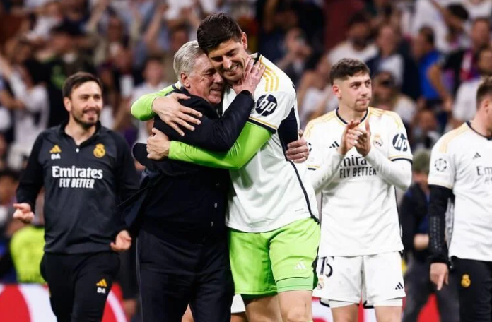 Carlo Ancelotti - Kiper Real Madrid - Final Liga Champions - Alamyq