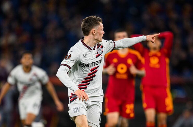 Hasil Liga Europa Leverkusen Terlalu Kuat untuk AS Roma - Florian Wirtz (@bayer04_en)
