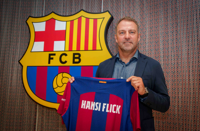 Pelatih Barcelona - Hansi Flick - @fcbarcelona 2
