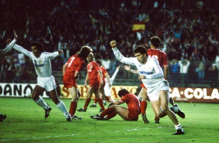 Real Madrid mengalahkan 1.FC Koeln pada final Piala UEFA 1985-86.