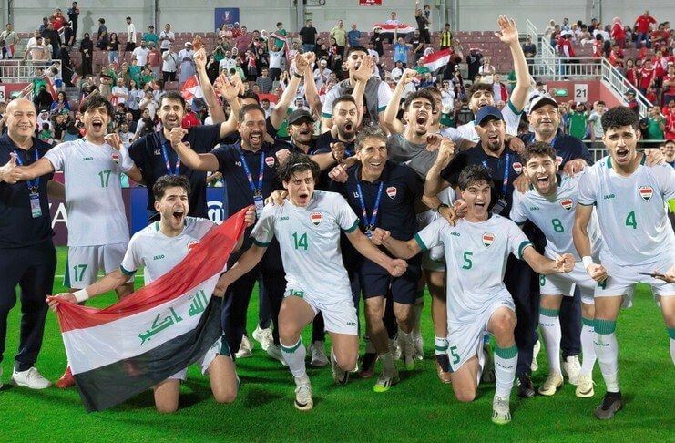 Timnas U-23 Irak asuhan Radhi Shenaishil akhirnya lolos ke Olimpiade Paris 2024.
