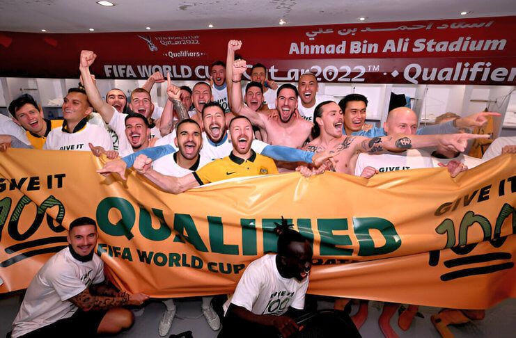Australia lolos ke Piala Dunia 2022 setelah menjalani play-off antarkonfederasi.