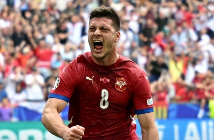 Euro 2024 Luka Jovic Selamatkan Serbia (@EURO2024)
