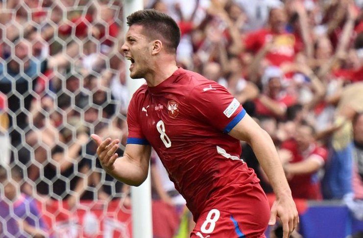 Euro 2024 Luka Jovic Selamatkan Serbia (@SofascoreINT)