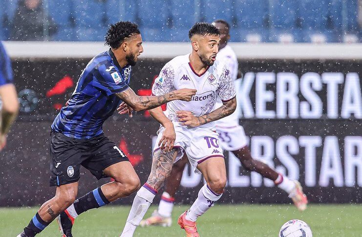 Hasil Liga Italia Dikalahkan Fiorentina, Atalanta Gagal Finis di Tiga Besar - Nico Gonzalez (@acffiorentina)