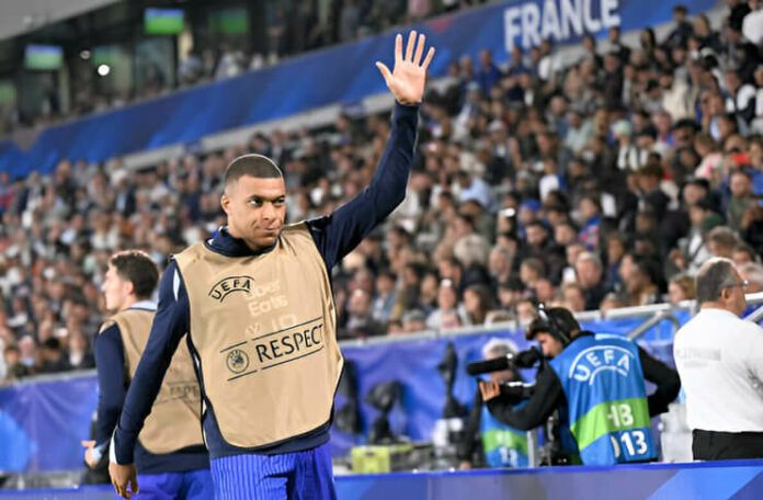 Kylian Mbappe tak akan bermain di Olimpiade 2024.