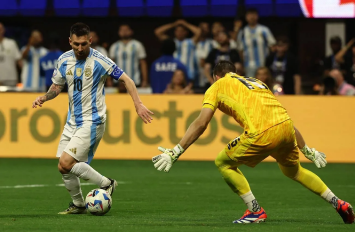 Lionel Messi - Argentina vs Kanada - Rekor Copa America Messi 2