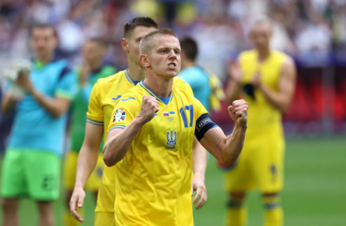 Oleksandr Zinchenko - Timnas Ukraina - 16 besar EURO 2024 - uefa. com