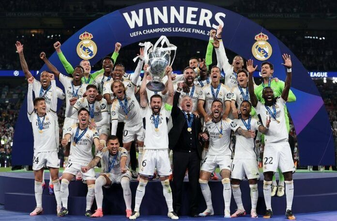 Real Madrid Kembali Jadi Juara Liga Champions dan Beberapa Fakta Menarik Lainnya (@realmadriden)
