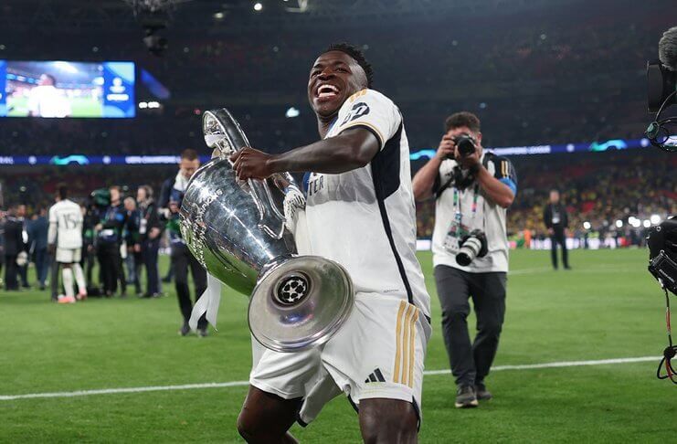Real Madrid Kembali Jadi Juara Liga Champions dan Beberapa Fakta Menarik Lainnya - Vinicius (@ChampionsLeague)