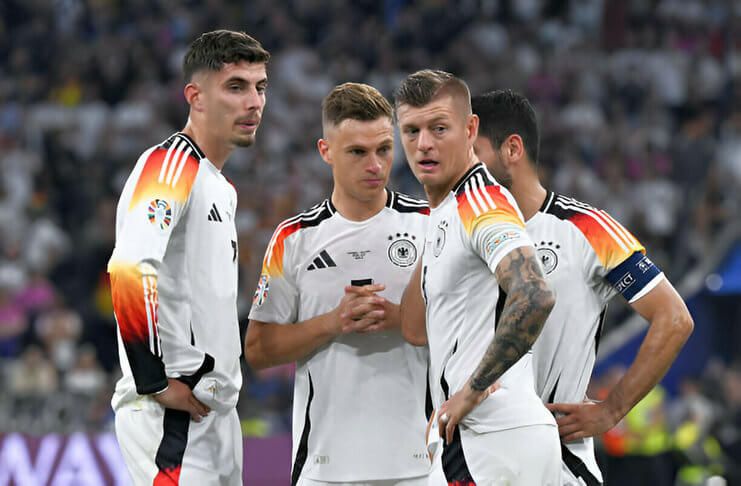 Timnas Jerman kecewa gagal clean sheet saat lawan Skotlandia.