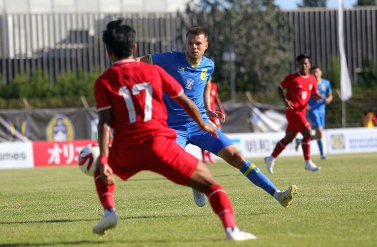 Timnas U-20 dibuat kewalahan oleh timnas U-23 Ukraina yang disiapkan untuk OLimpiade Paris.