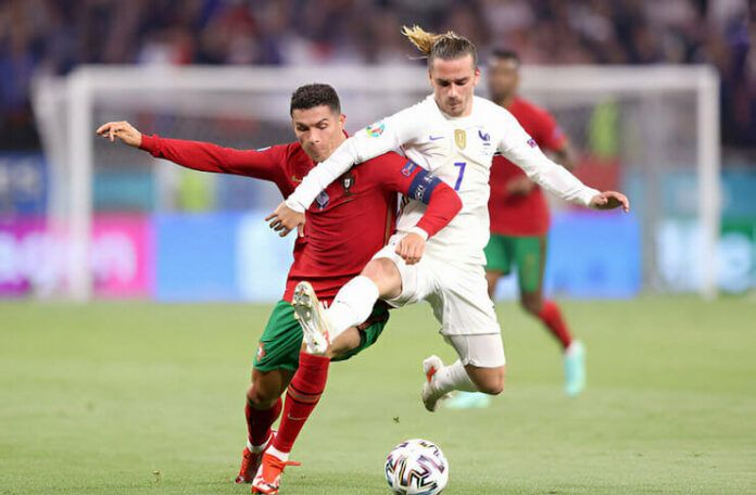 Laga Portugal vs Prancis biasanya berlangsung ketat dan skor akhirnya pun ketat.