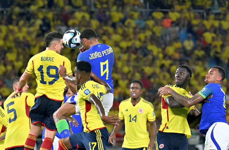 Timnas Kolombia menang 2-1 pada pertemuan terakhir dengan timnas Brasil.