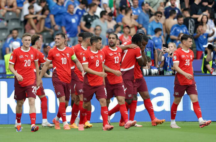Timnas Swiss disamakan dengan timnas Kroasia yang lolos ke final Piala Dunia 2018.
